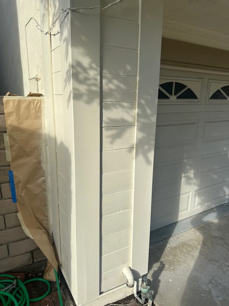 Repaired wood siding in Torrance CA, Painting, painter, interior painting in Palos Verdes, CA , Orange Country painter, Los Angeles County Painter, Painting Los Angeles, Painting in Santa Monica, Marina Del Rey painter